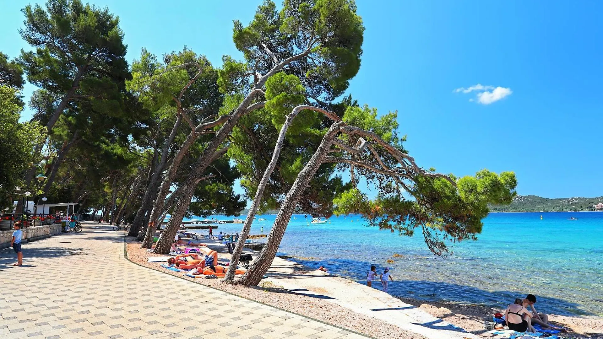 Camping Park Soline Mobile Homes Biograd Na Moru Campsite