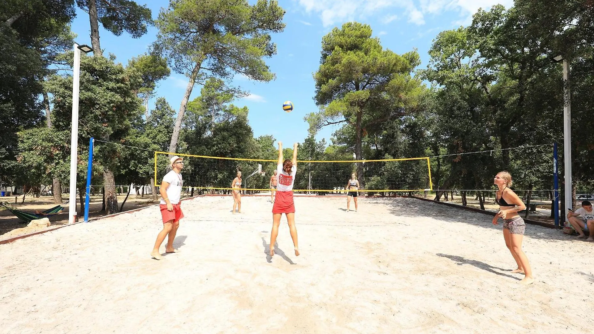 캠프장 Camping Park Soline Mobile Homes 비오그라드나모루