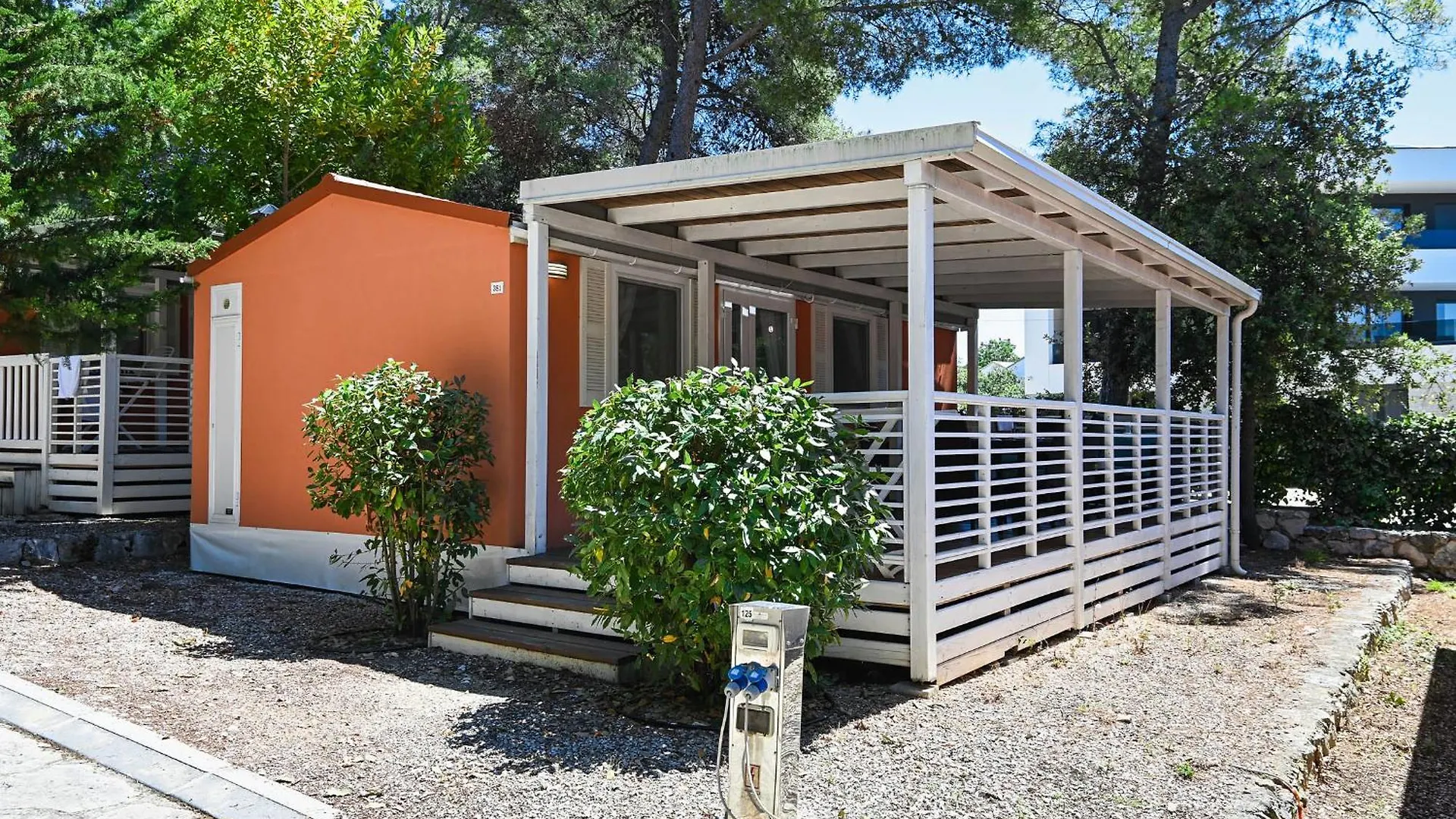 **** 캠프장 Camping Park Soline Mobile Homes 비오그라드나모루 크로아티아