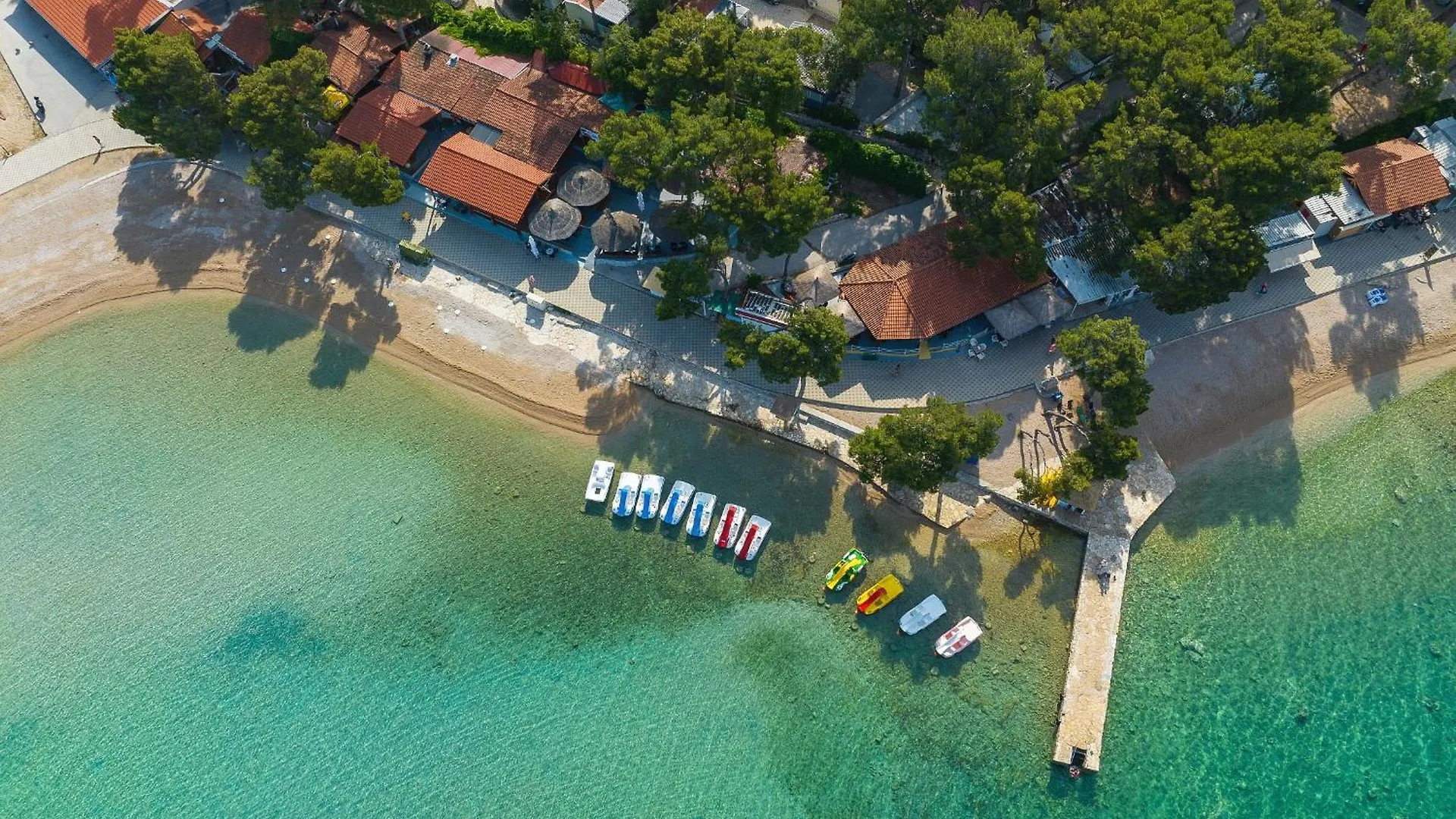 Camping Park Soline Mobile Homes Biograd Na Moru Campeggio