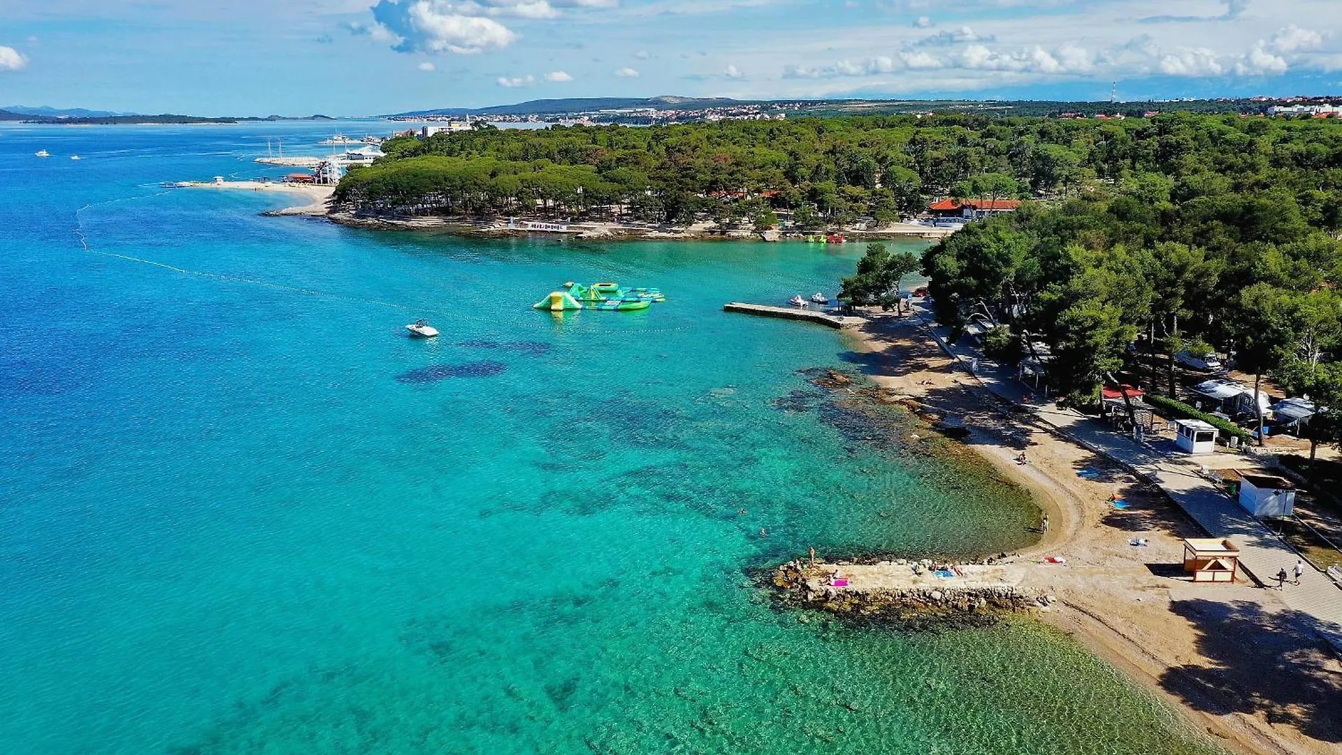 Camping Park Soline Mobile Homes Biograd Na Moru Croazia